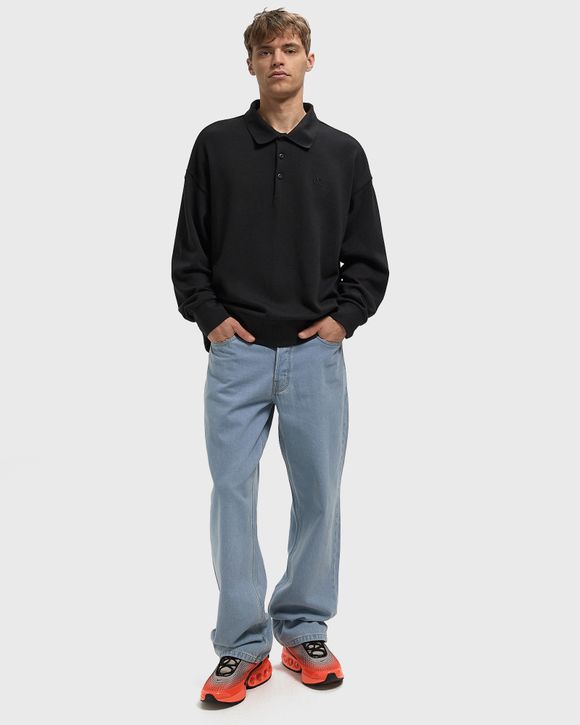 Thumbnail - LS SWEATER-KNIT JERSEY HVYWT POL