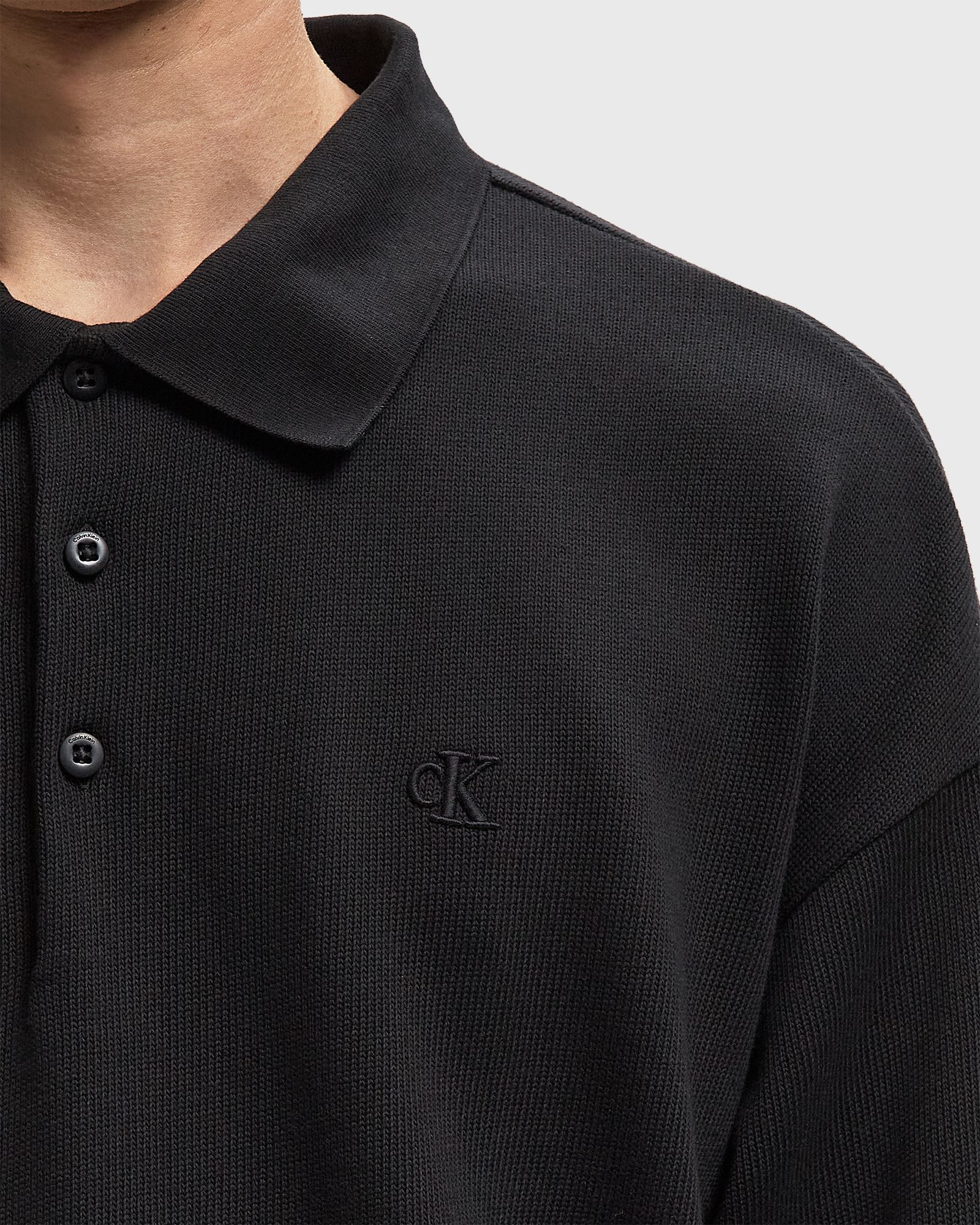 LS SWEATER-KNIT JERSEY HVYWT POL