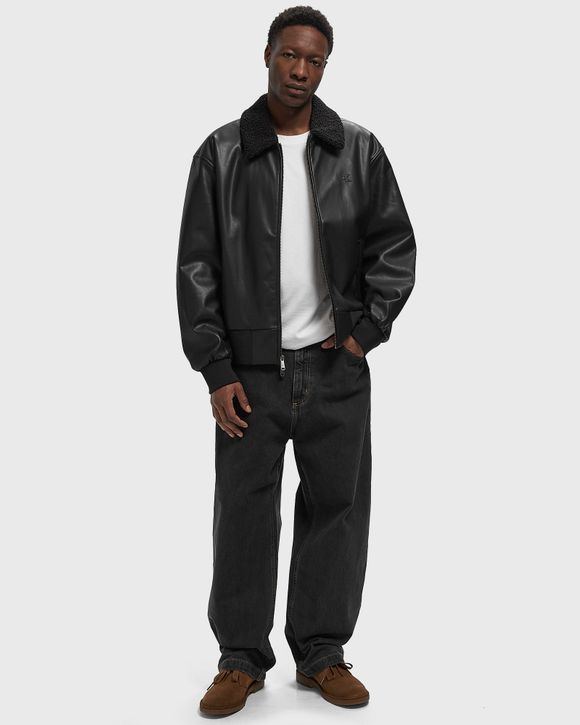 Thumbnail - LS FAUX LEATHER SHERPA COLLAR BO