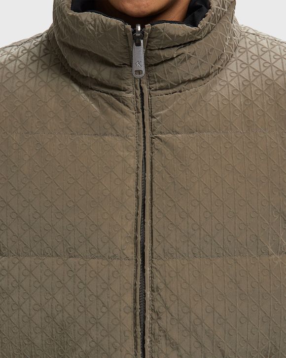 LS NYLON REVERSIBLE AOP DOWN PUF