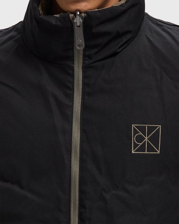 LS NYLON REVERSIBLE AOP DOWN PUF