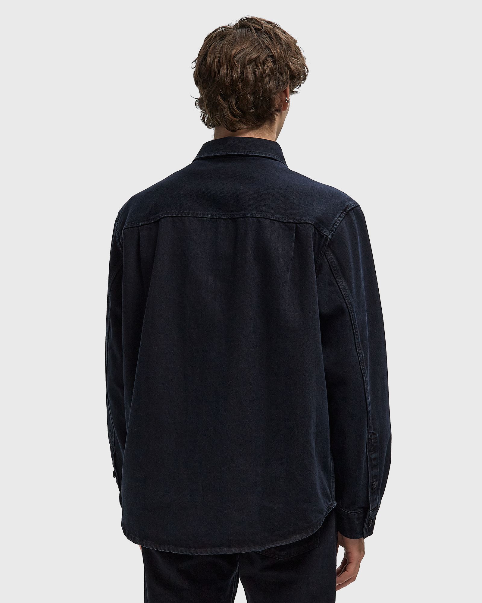 BLUE BLACK STONE 90S OVERSHIRT
