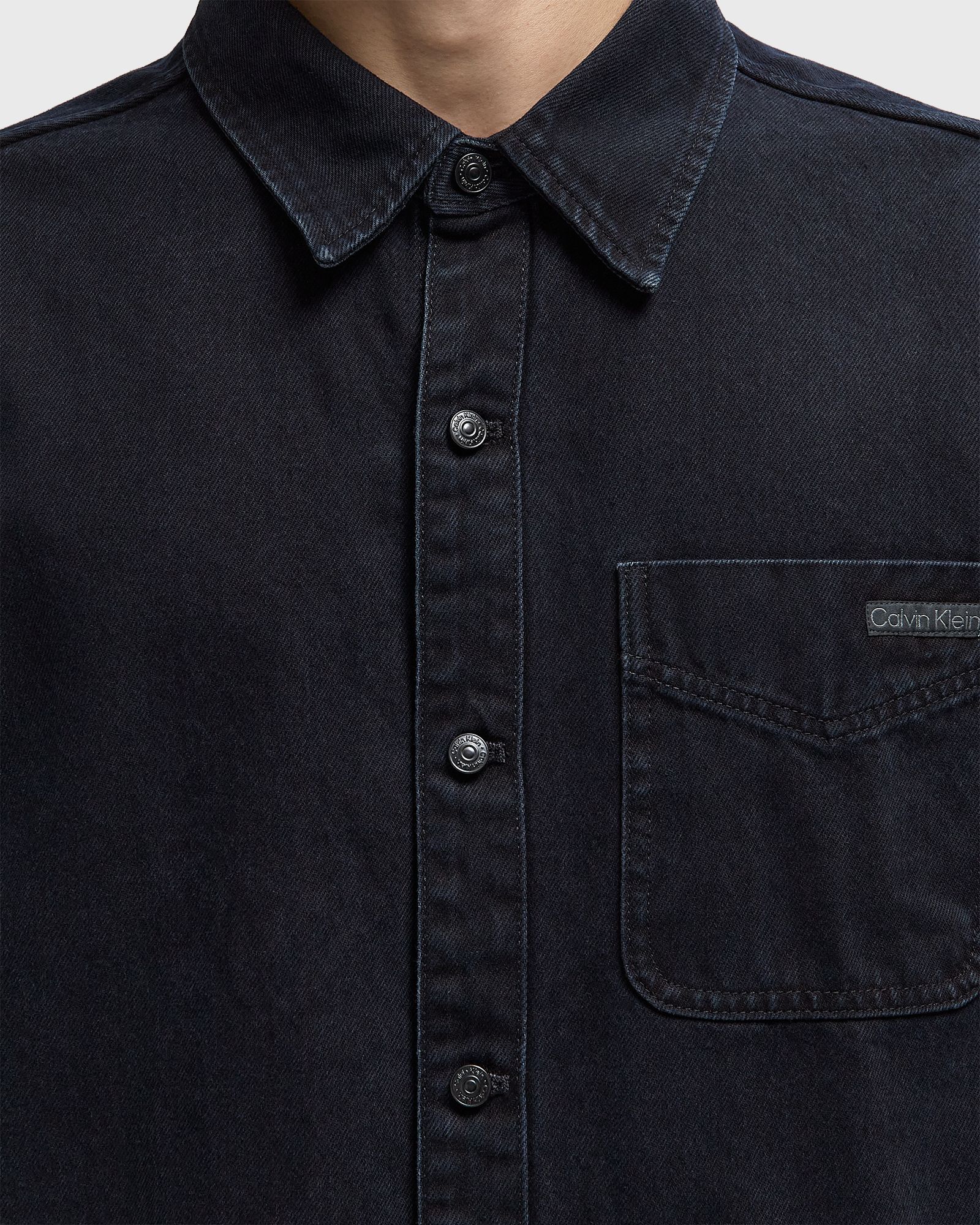 BLUE BLACK STONE 90S OVERSHIRT