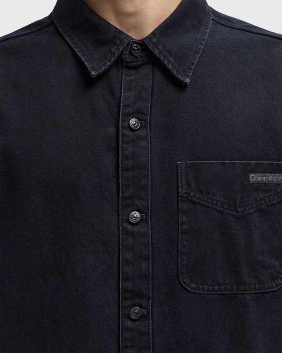 BLUE BLACK STONE 90S OVERSHIRT