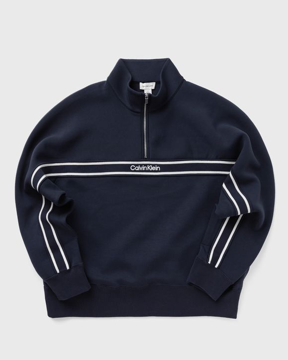 LS COTTON SPACER STRIPE RIB QTR