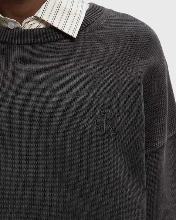 LS EASY COTTON CREWNK SWEATER 7G