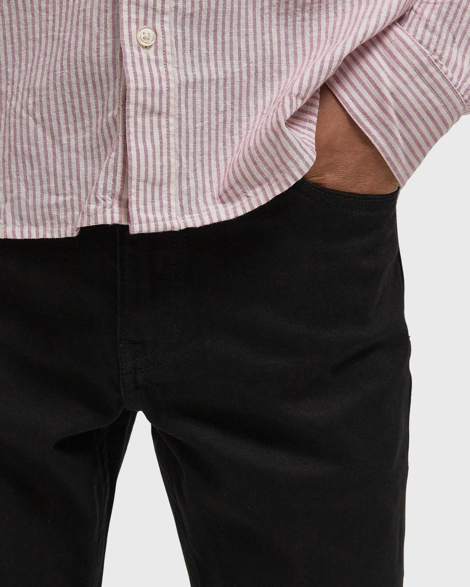 SLIM TAPER CK CLASSIC BLACK JEAN