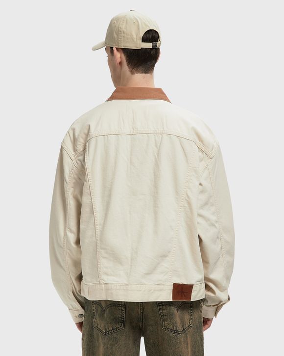 90S CK NATURAL W/ BROWN TRUCKER