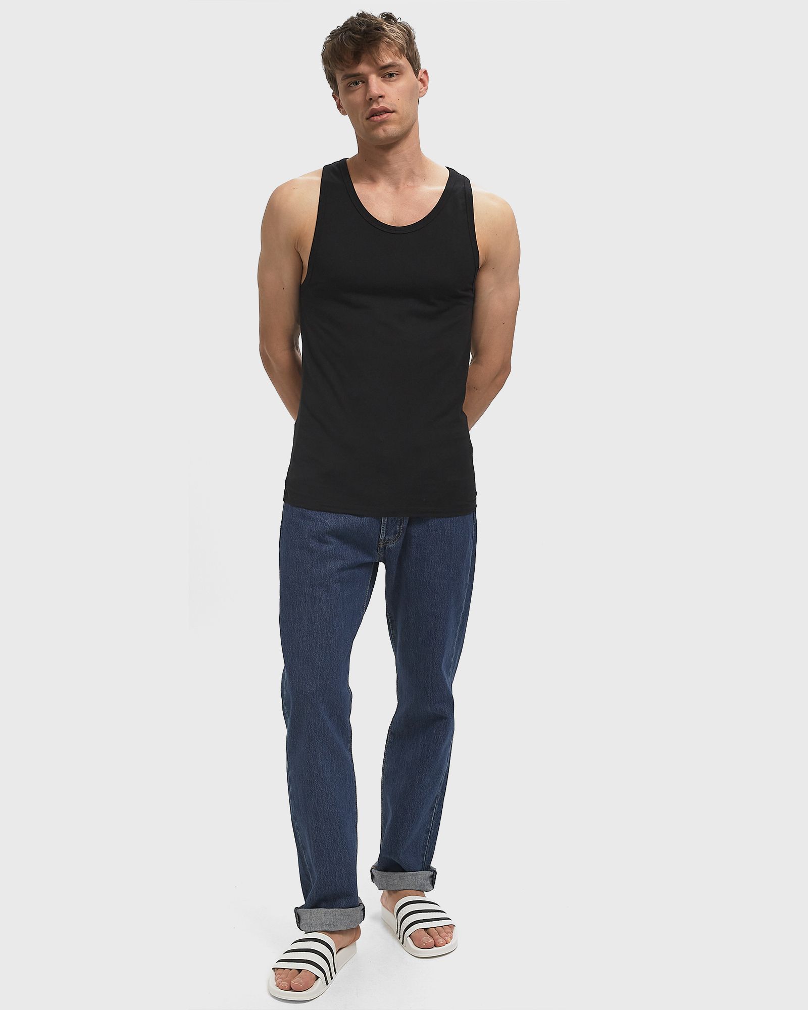 TANK TOP COTTON MIC STR 3-PACK