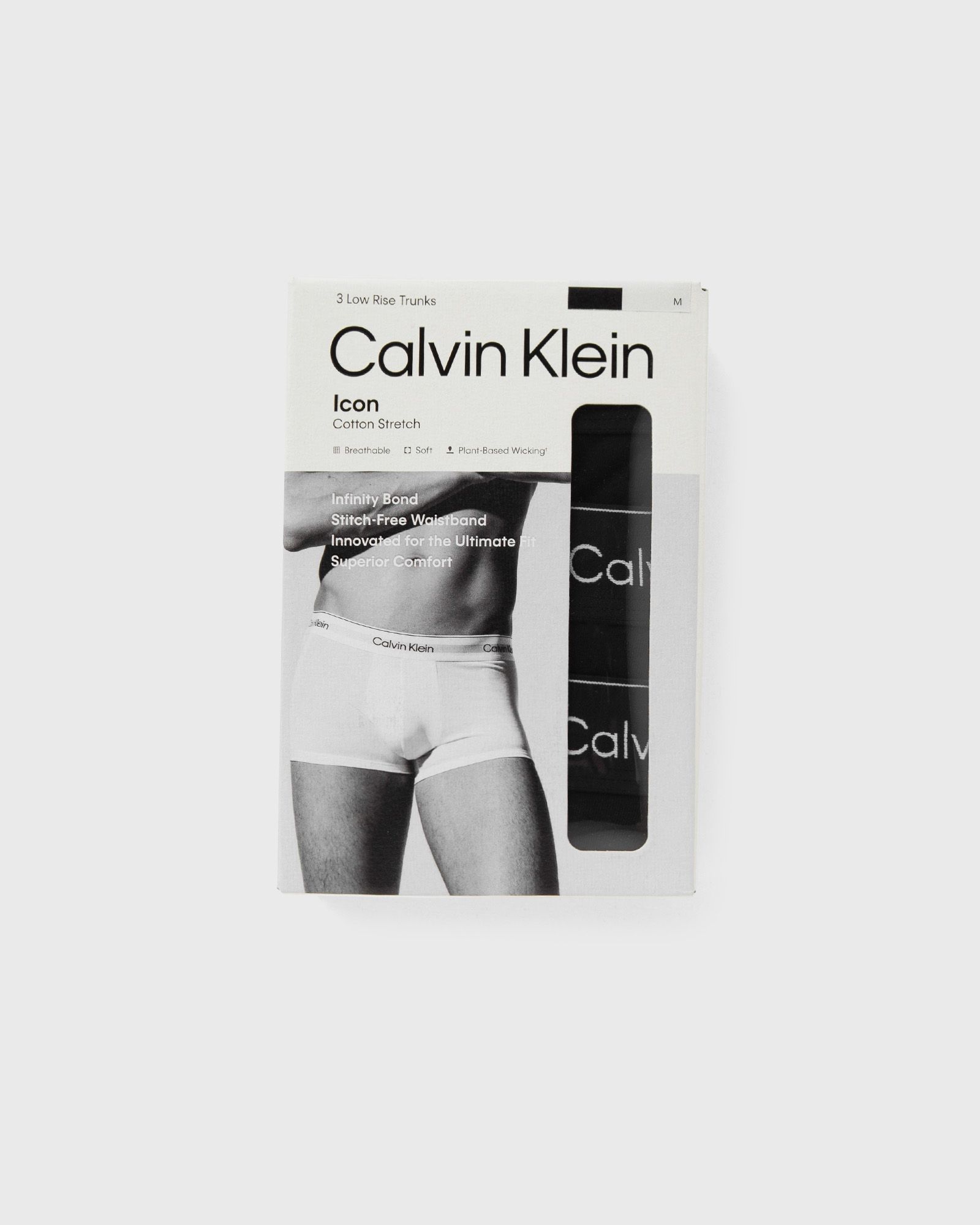 LOW RISE TRUNK ICON COTTON STRETCH 3-PACK