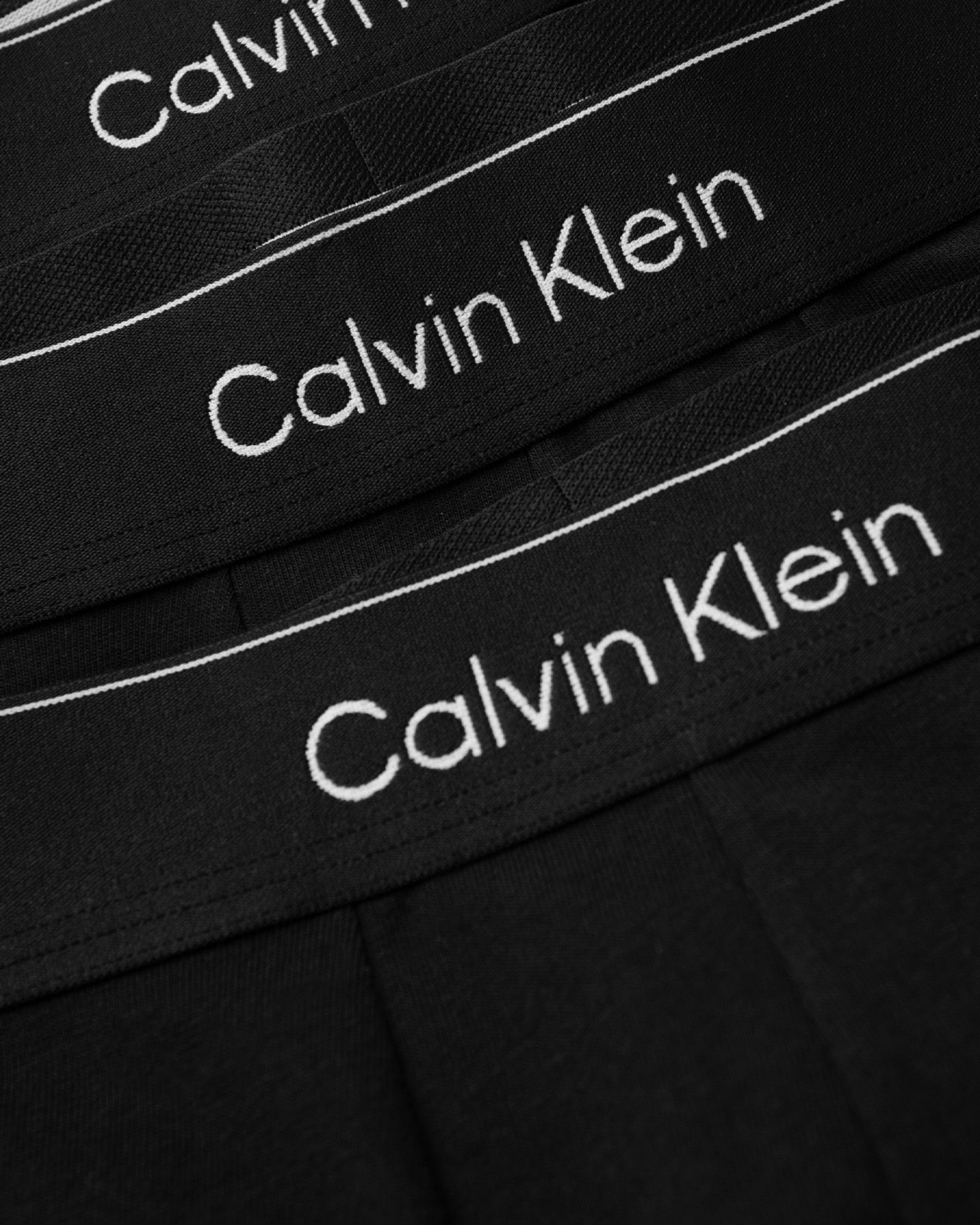 LOW RISE TRUNK ICON COTTON STRETCH 3-PACK