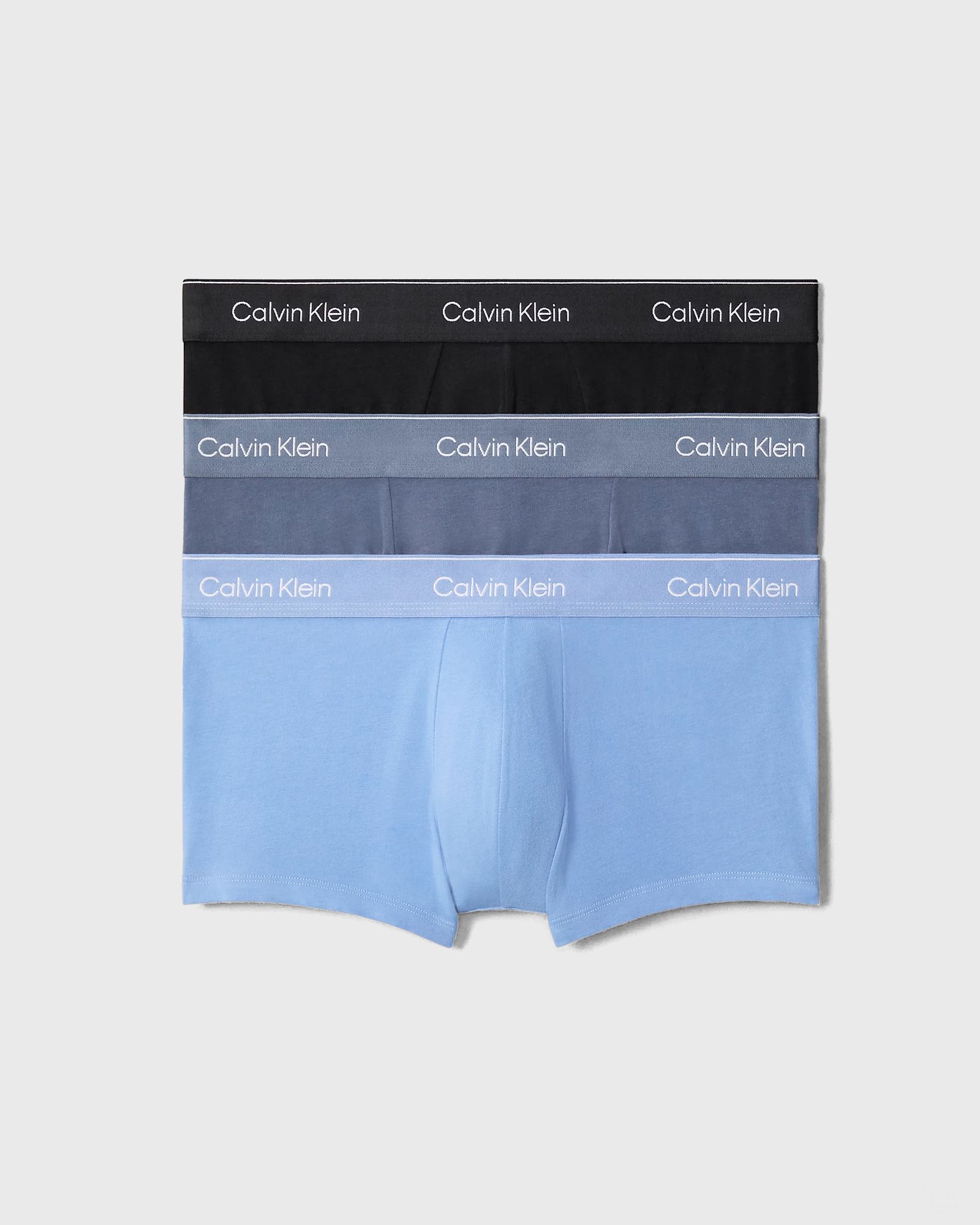 LOW RISE TRUNK ICON COTTON STRETCH 3-PACK