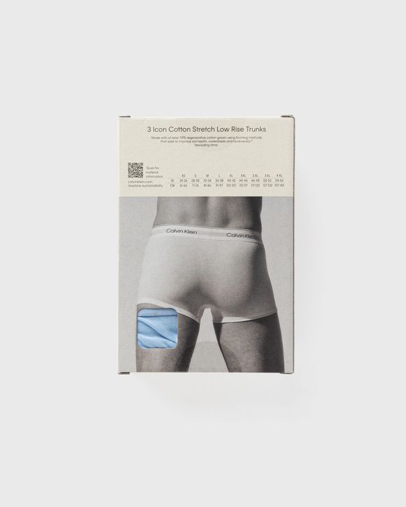 Thumbnail - LOW RISE TRUNK ICON COTTON STRETCH 3-PACK