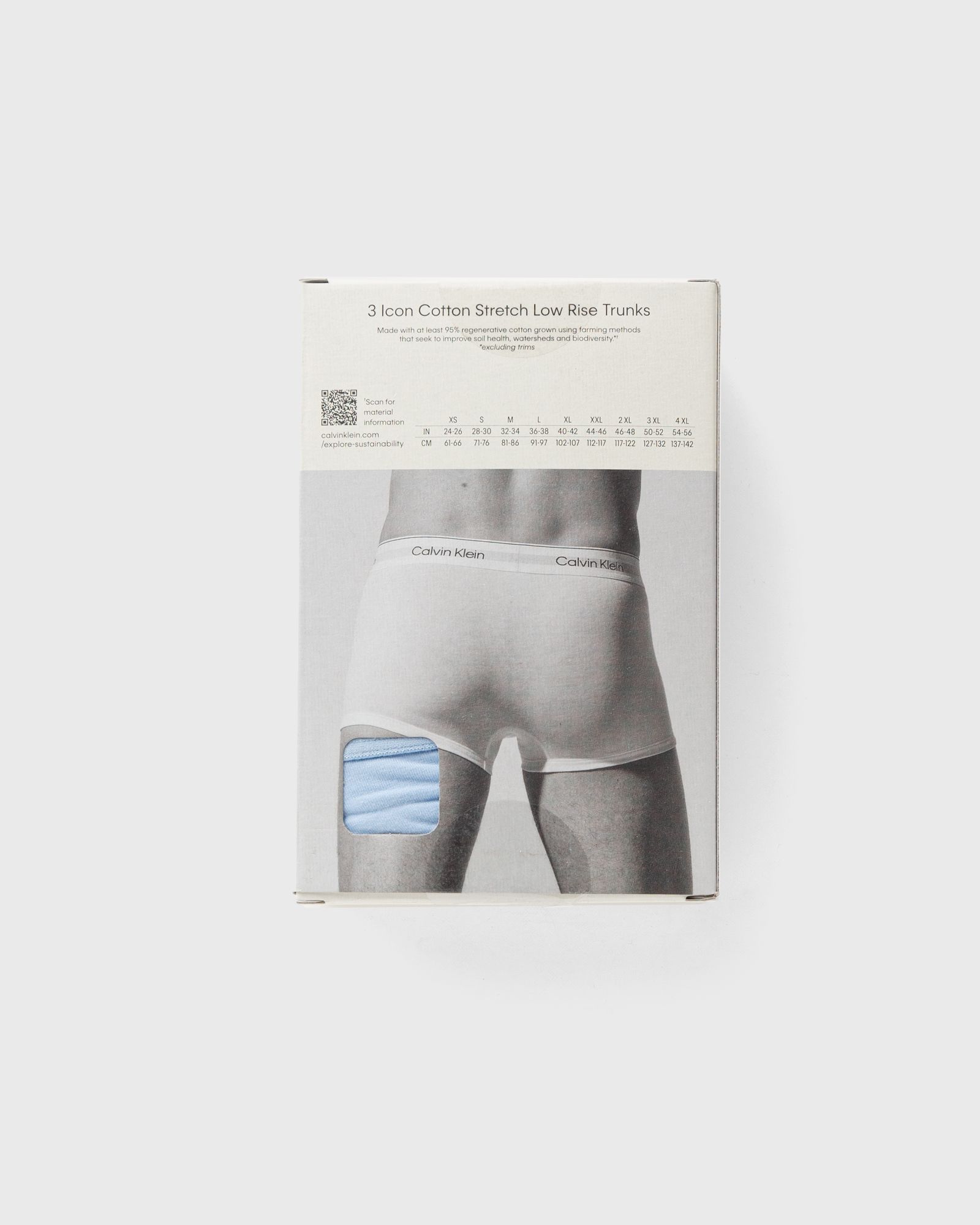 LOW RISE TRUNK ICON COTTON STRETCH 3-PACK