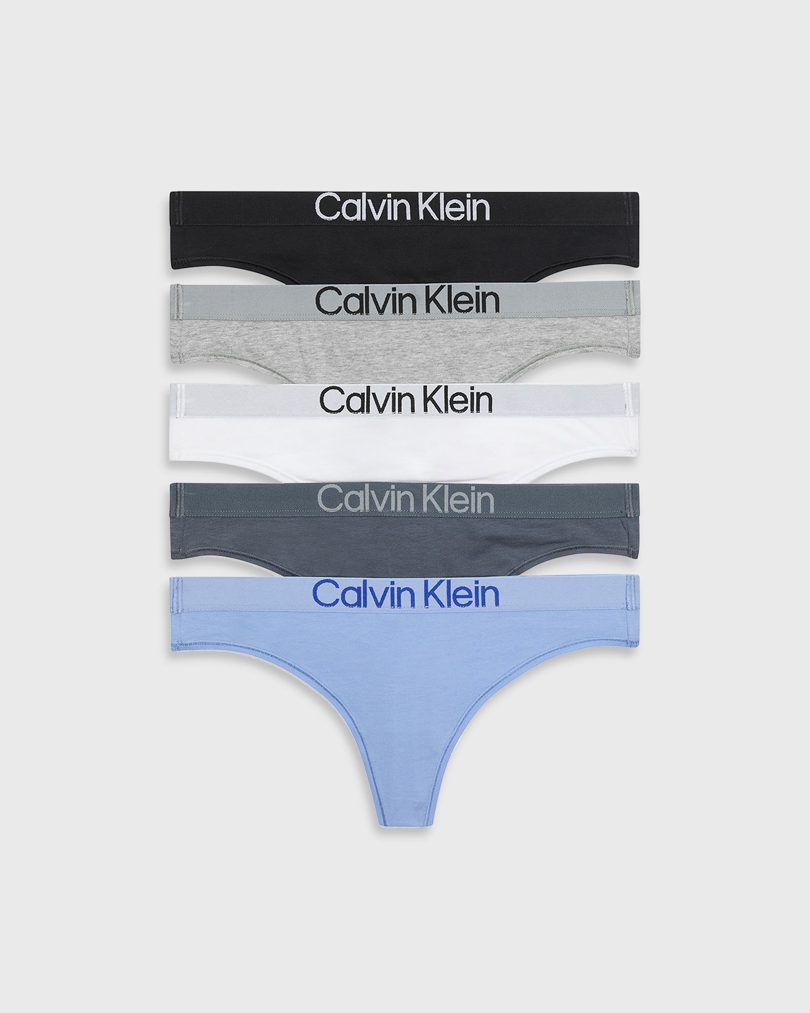 いと　no5 Calvin Klein Underwear THONG 5PK Multi | BSTN Store