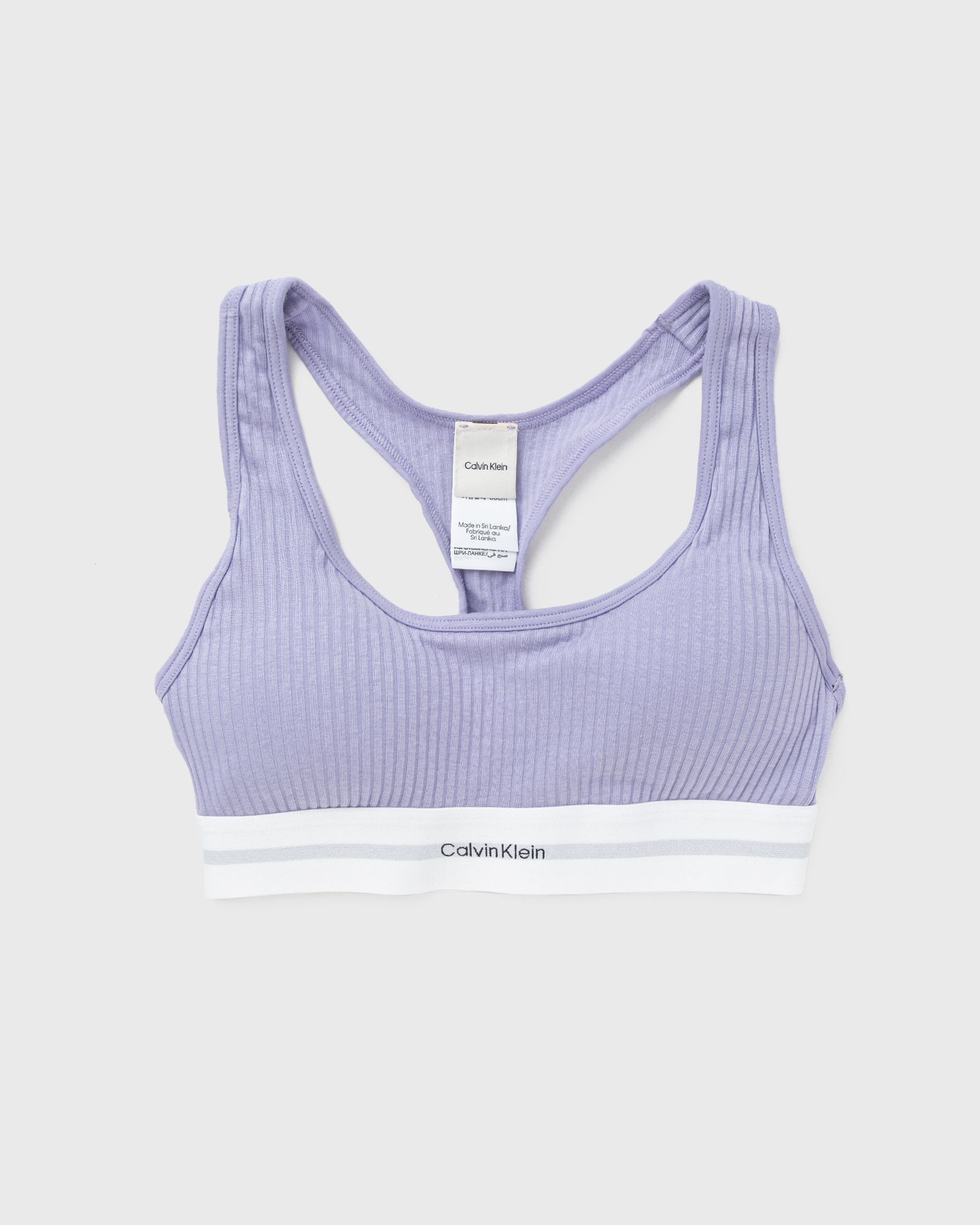 WMNS MODAL RIB LIGHTLY LINED BRALETTE