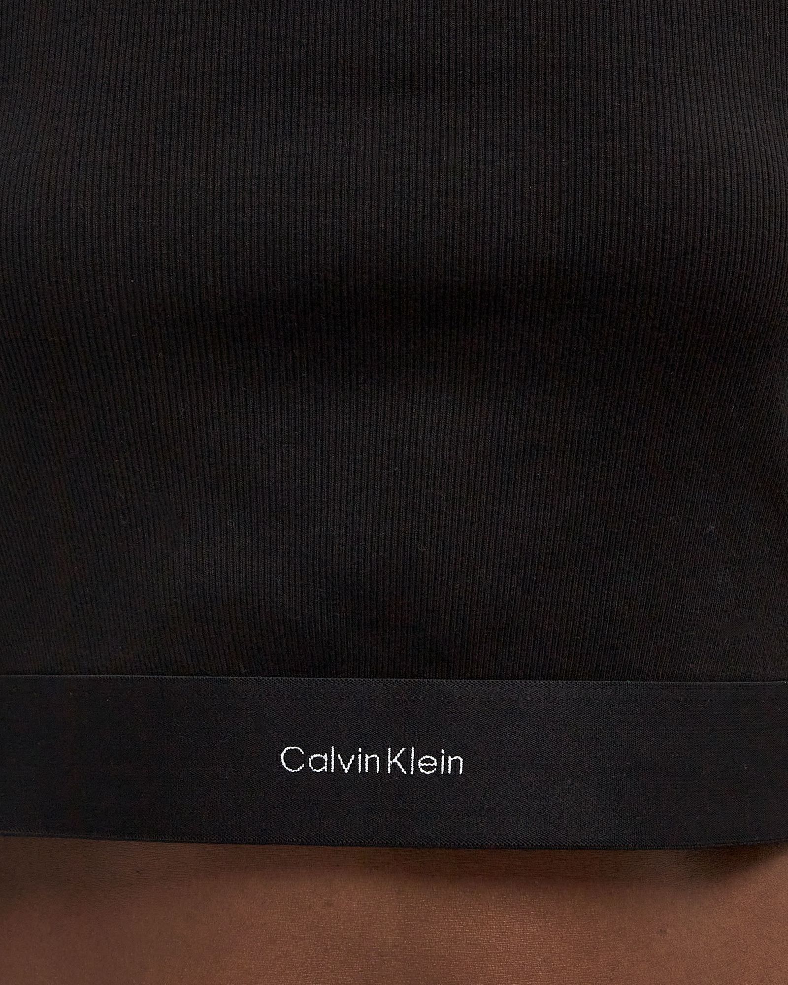 WMNS COTTON STRETCH RIB RIB CROP TEE