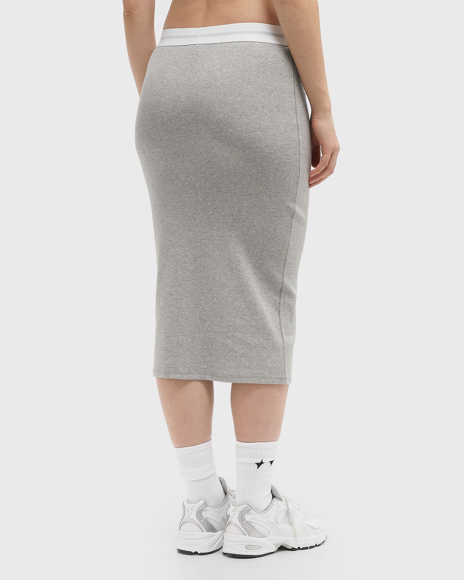 WMNS COTTON STRETCH RIB RIB SKIRT