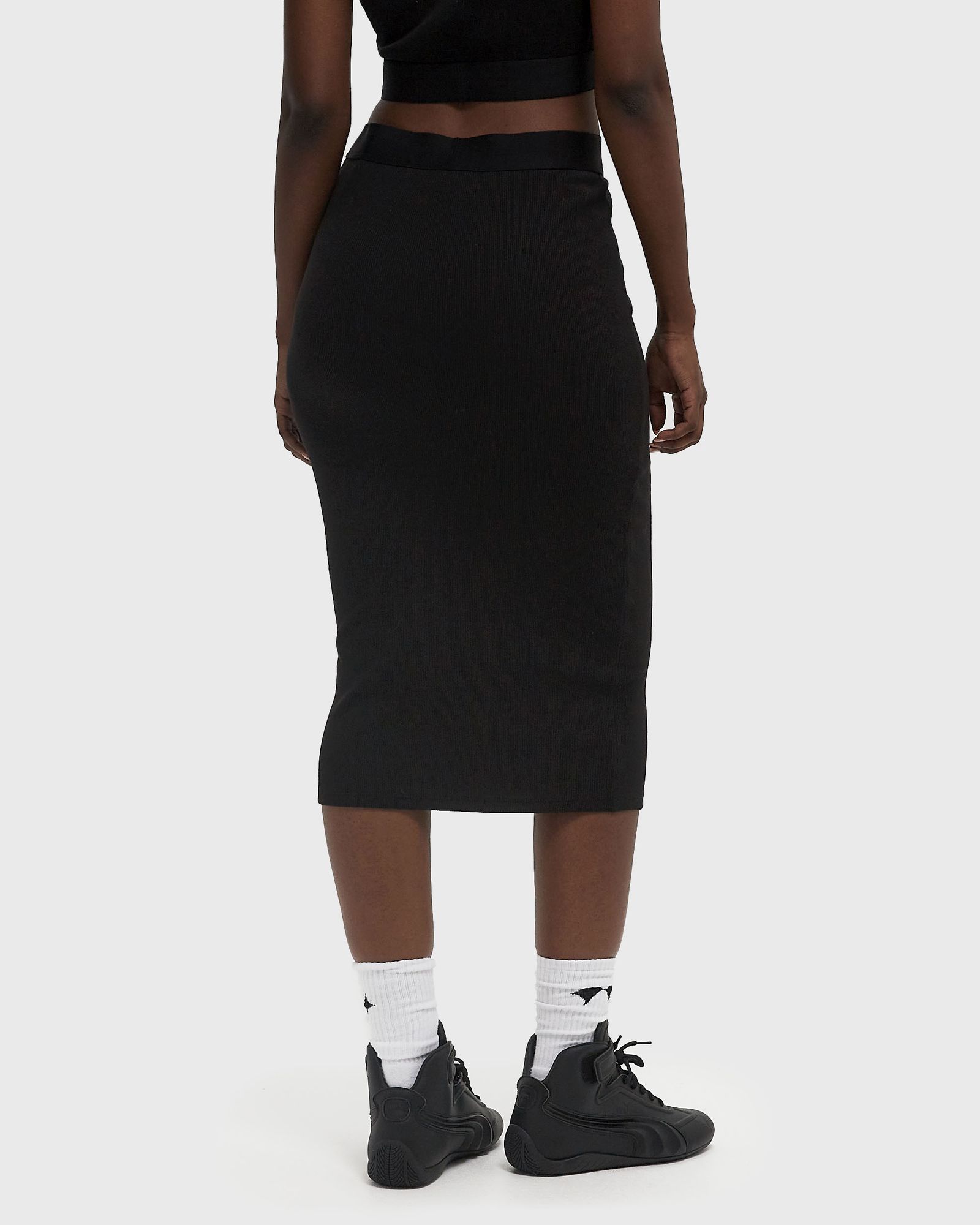 WMNS COTTON STRETCH RIB RIB SKIRT