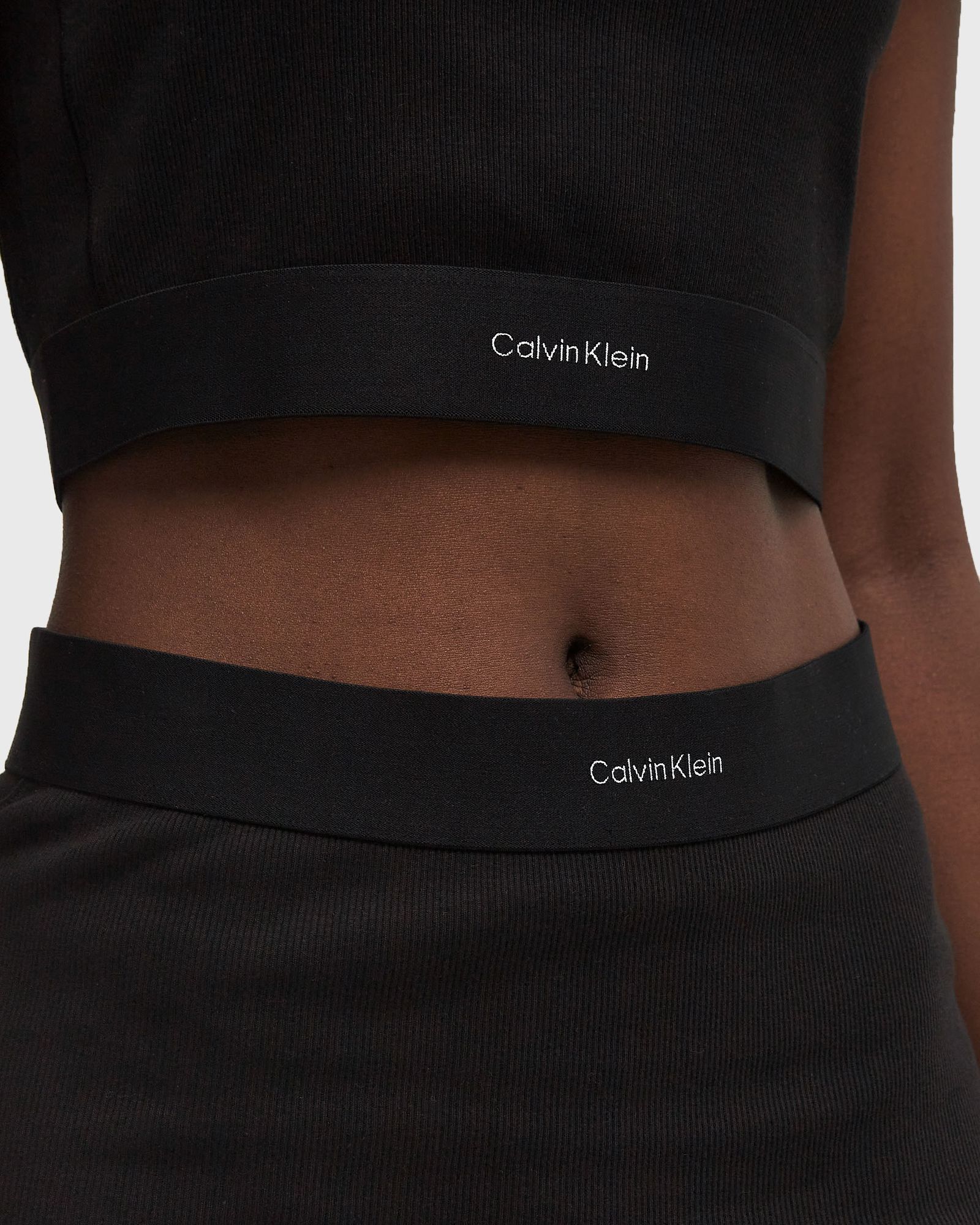 WMNS COTTON STRETCH RIB RIB SKIRT