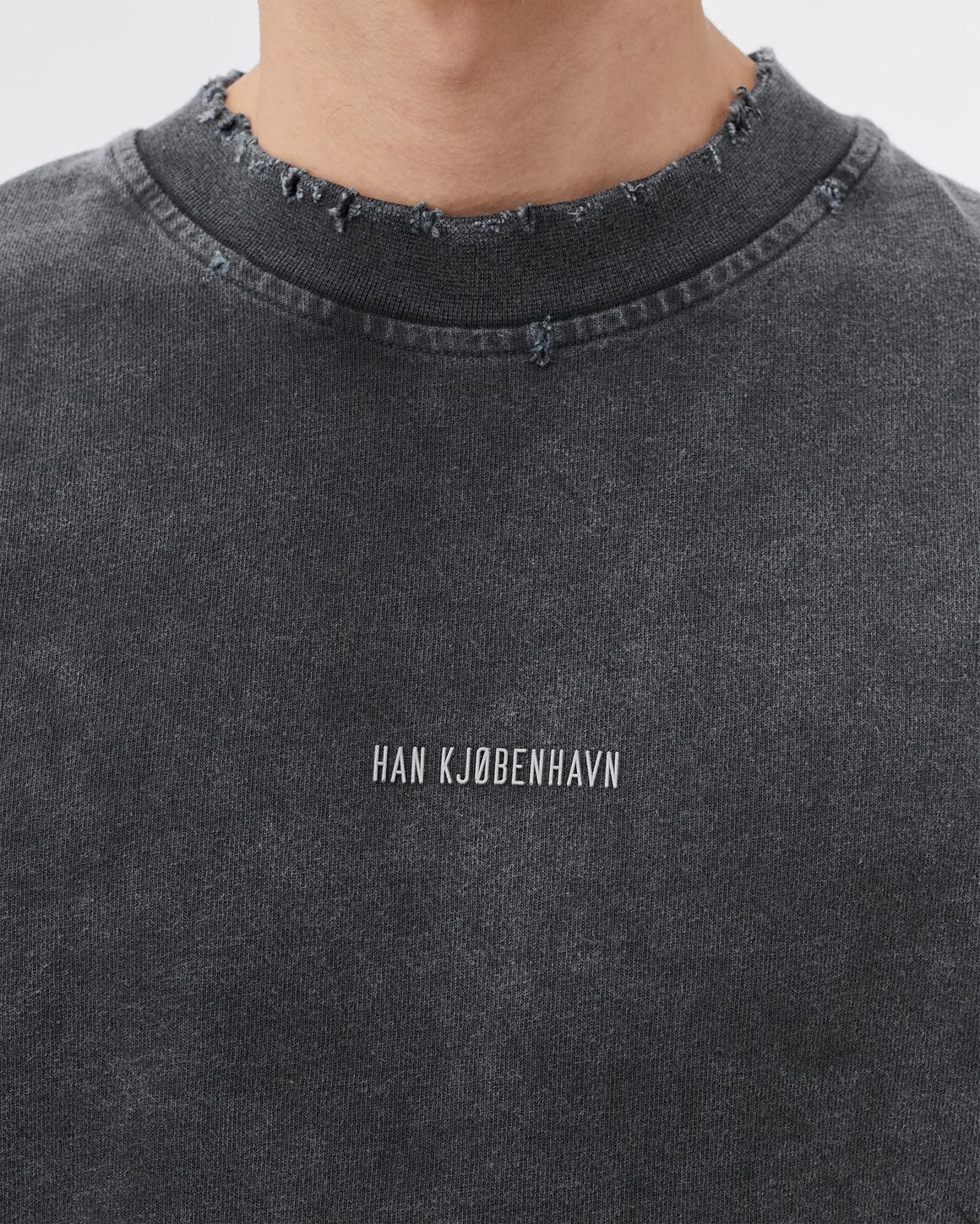 HAN Kjøbenhavn Distressed Crew Logo (HKCM-131443) - Truien