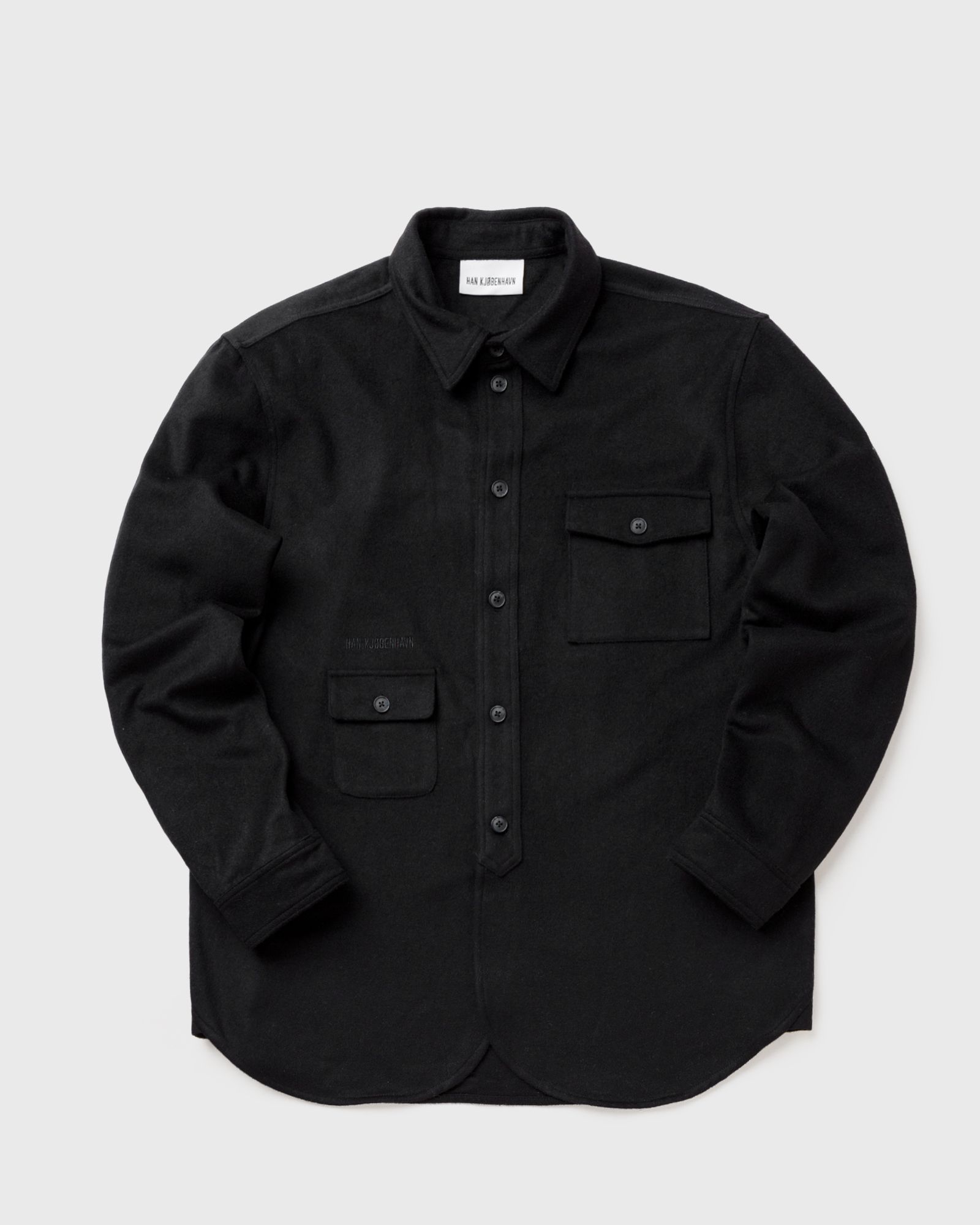 Wool Boxed Overshirt