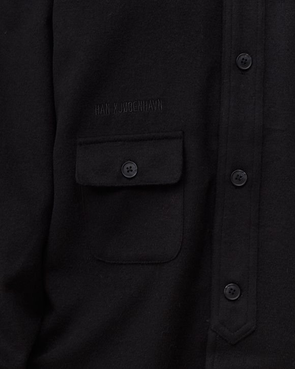 Wool Boxed Overshirt