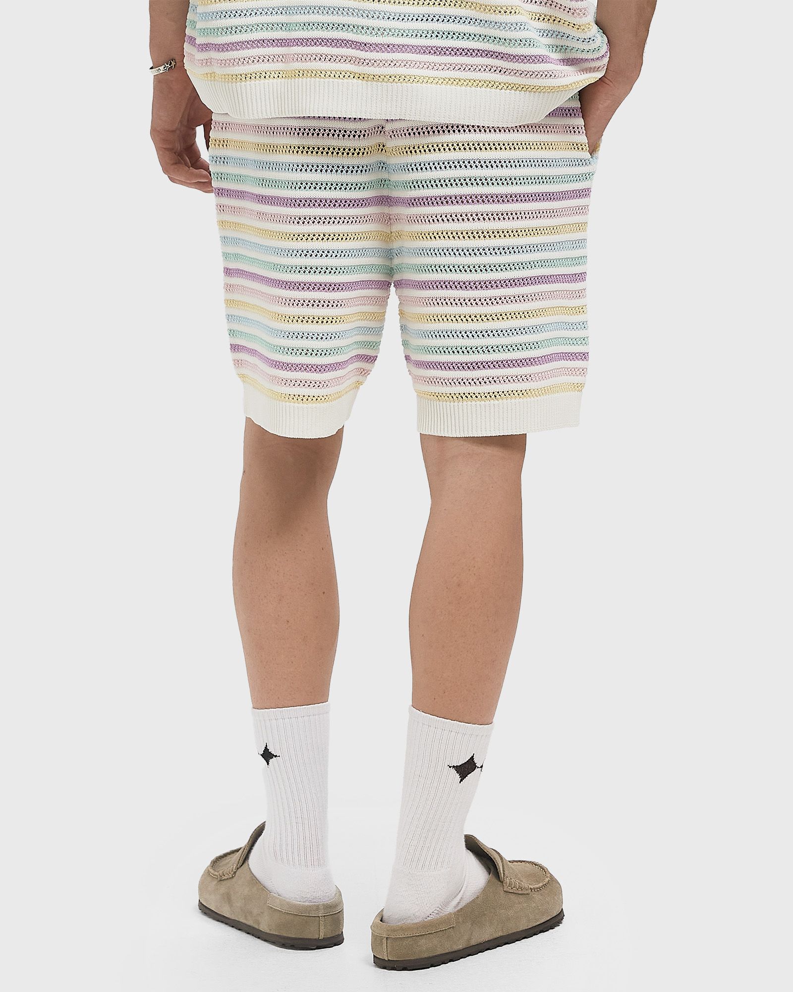 FLOWER CROCHET SHORTS