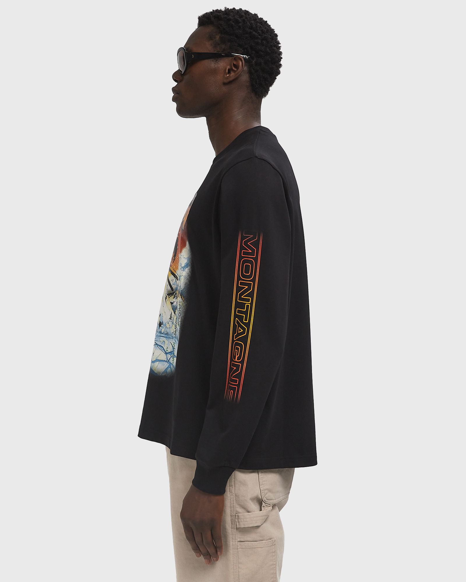 SKI PRINTED LONG SLEEVE TEE