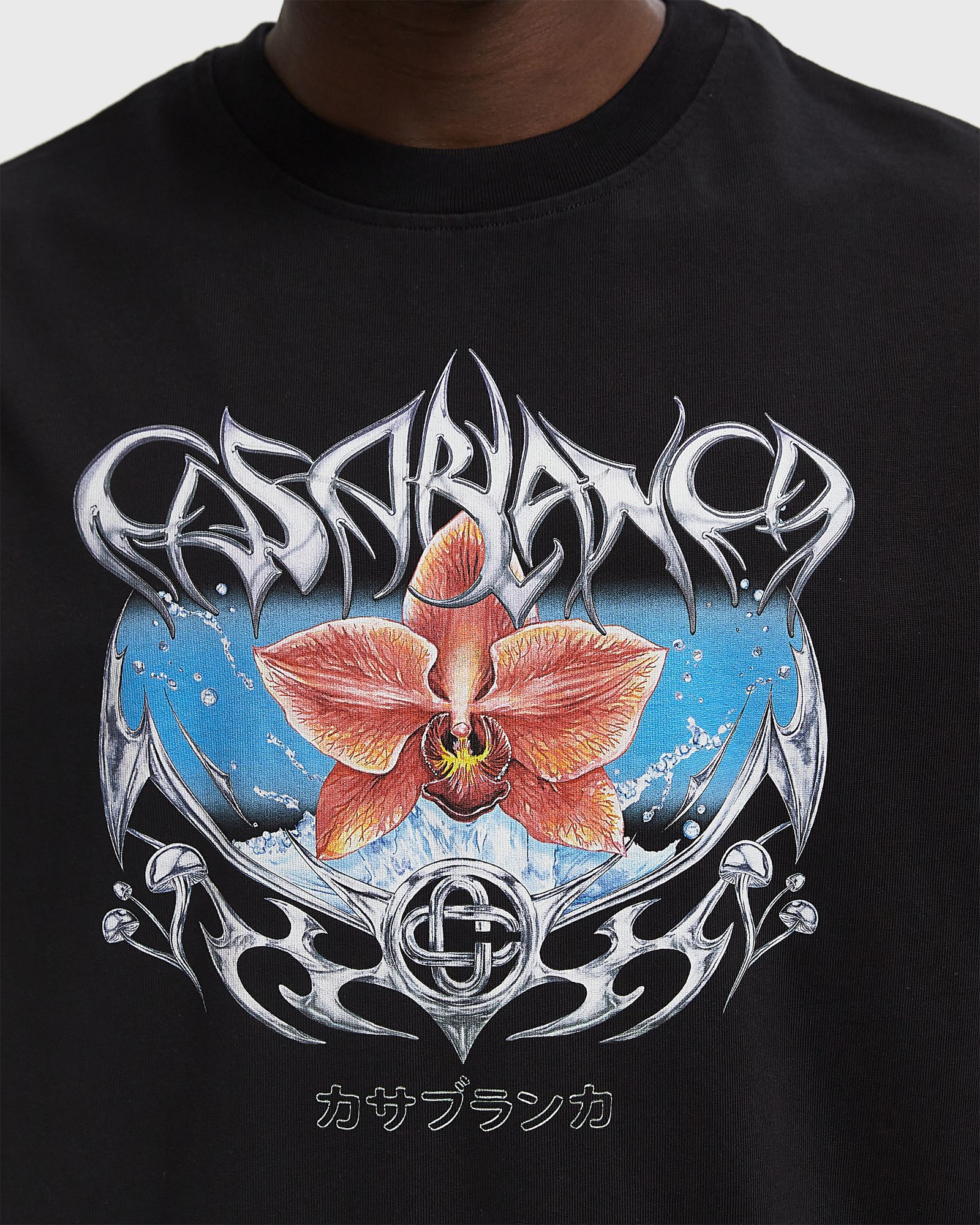 BLADES PRINTED OVERSIZED T-SHIRT