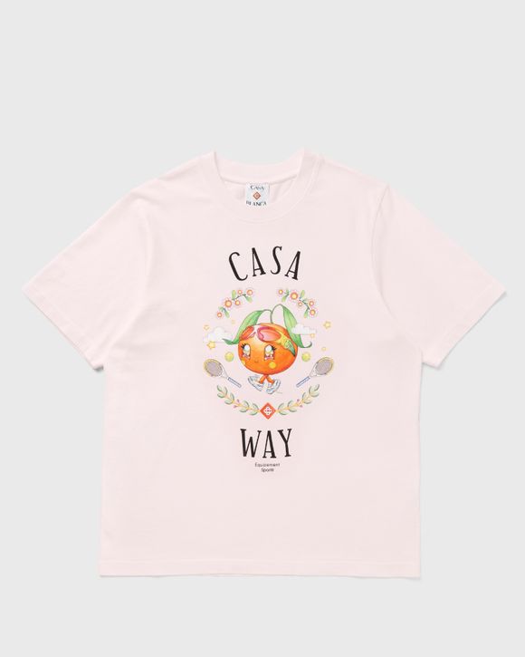 CASA WAY ORANGE MASCOT PRINTED T-SHIRT