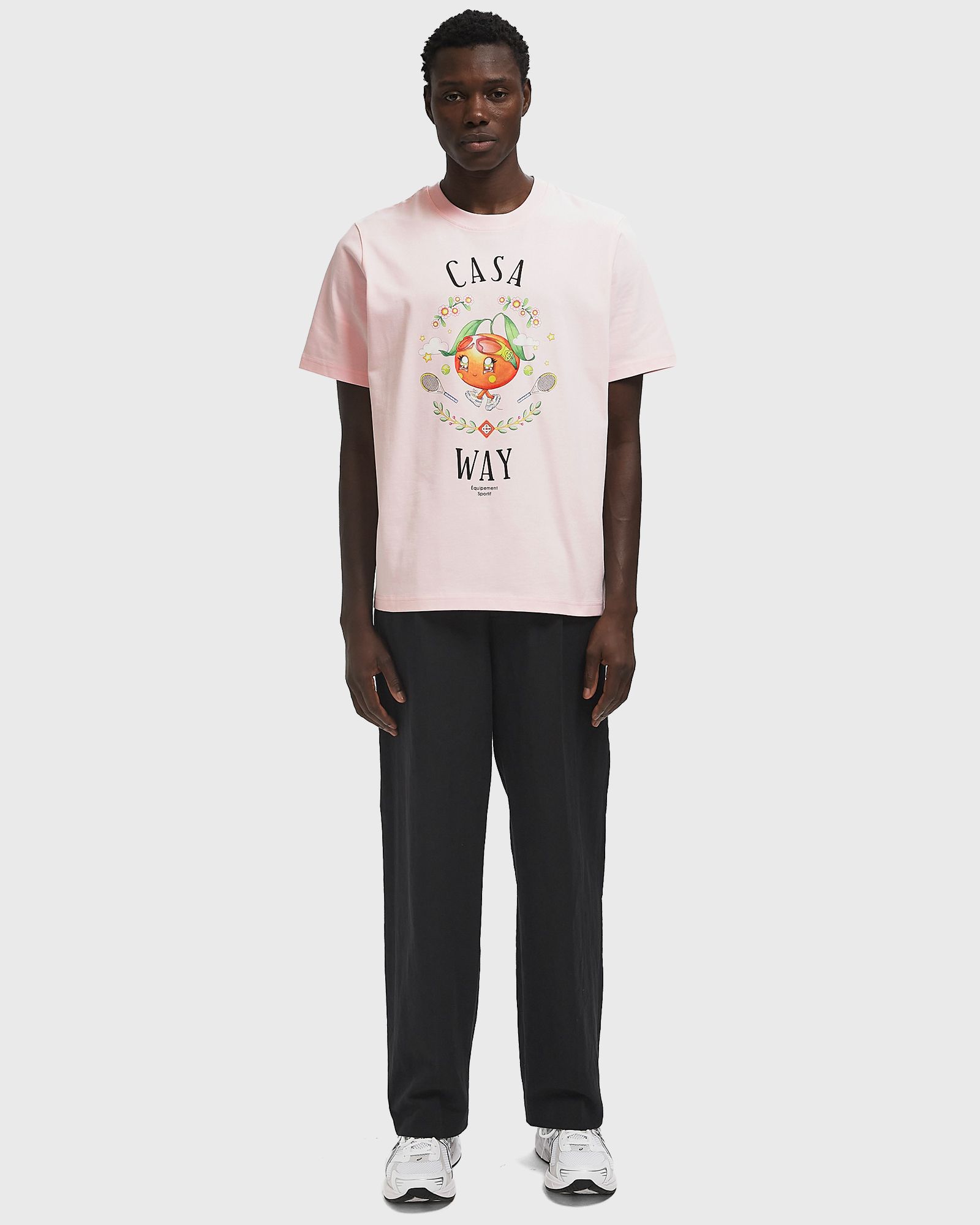 CASA WAY ORANGE MASCOT PRINTED T-SHIRT