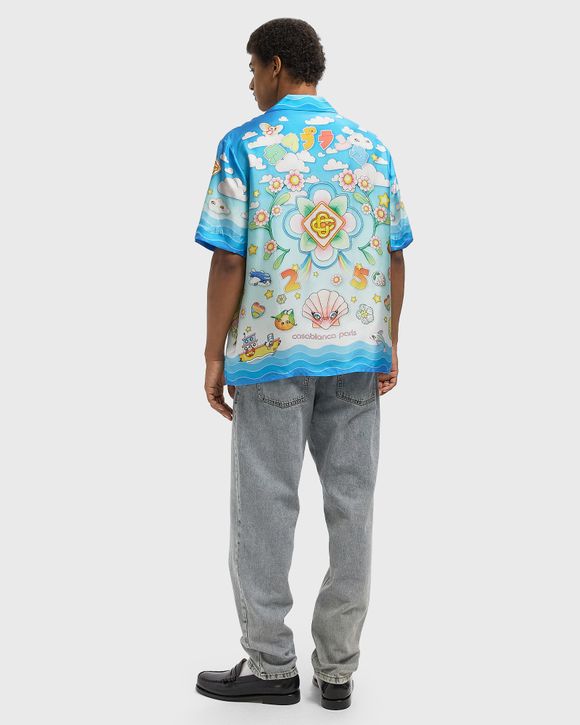 Thumbnail - CUBAN COLLAR SHORT SLEEVE SHIRT