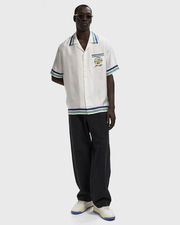 CUBAN COLLAR SHORT SLEEVE SHIRT