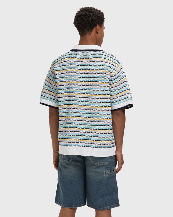 TUCK STITCH SHORT SLEEVE SHIRT