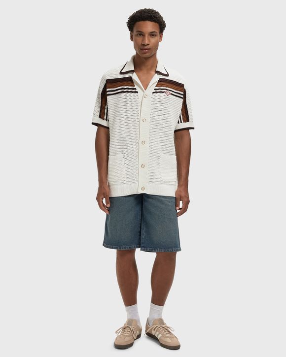 CROCHET SHORT SLEEVE SHIRT