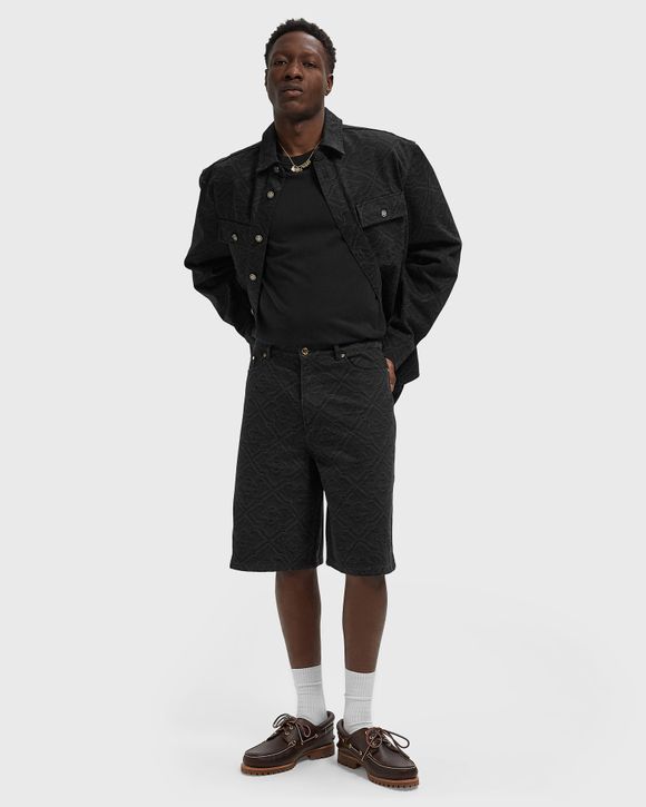 Thumbnail - LASER MONOGRAM DENIM SHORTS