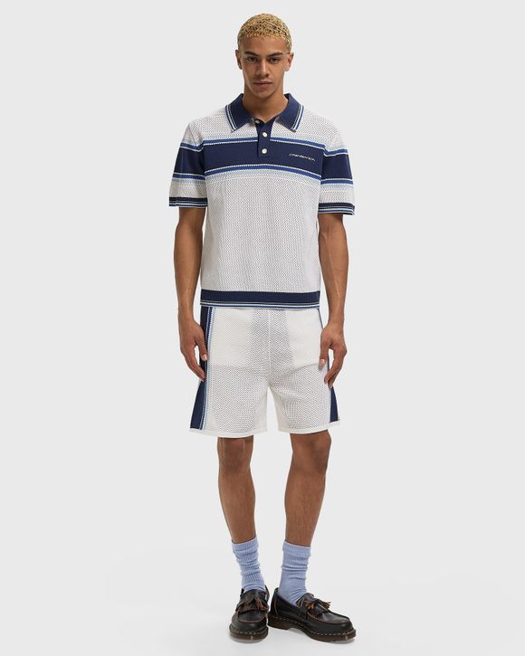Thumbnail - MESH STRIPE POLO