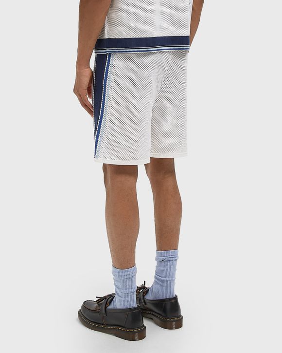 MESH STRIPE SHORTS
