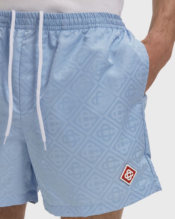 MONOGRAM JACQUARD SWIM SHORTS