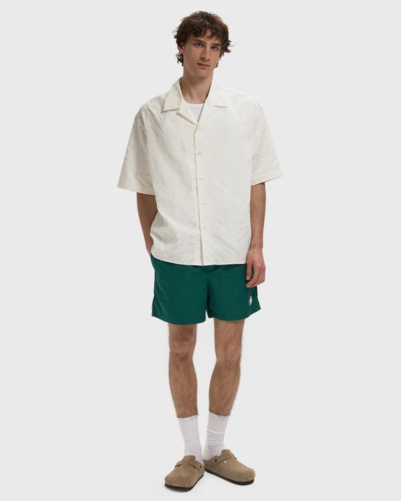 MONOGRAM JACQUARD SWIM SHORTS