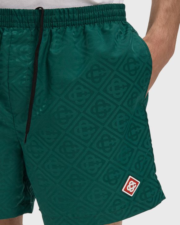 MONOGRAM JACQUARD SWIM SHORTS