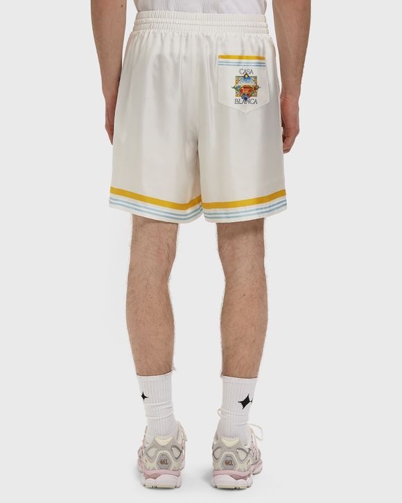 TENNIS LANDSCAPE SILK SHORTS