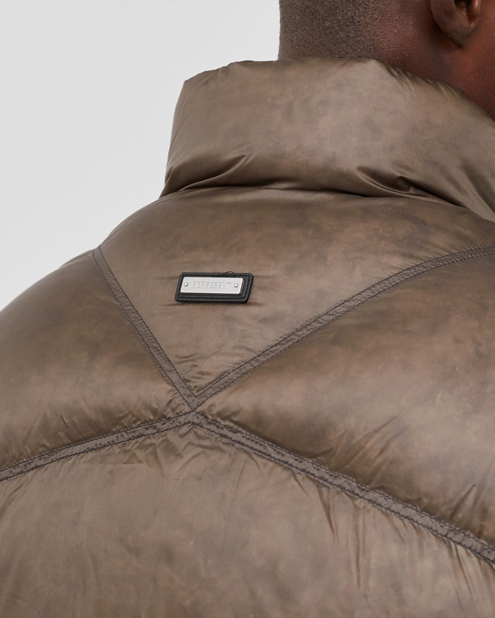 WASHED PUFFER JACKET