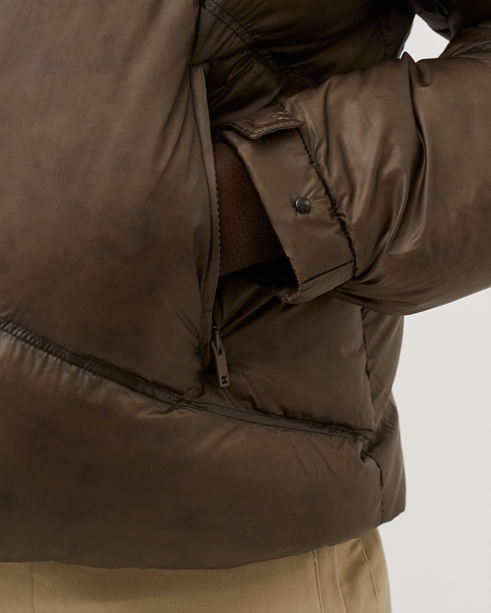 WASHED PUFFER JACKET