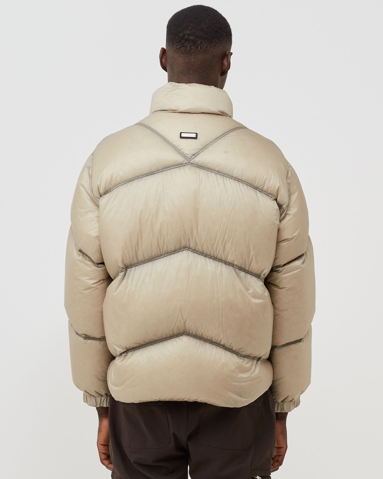 WASHED PUFFER JACKET