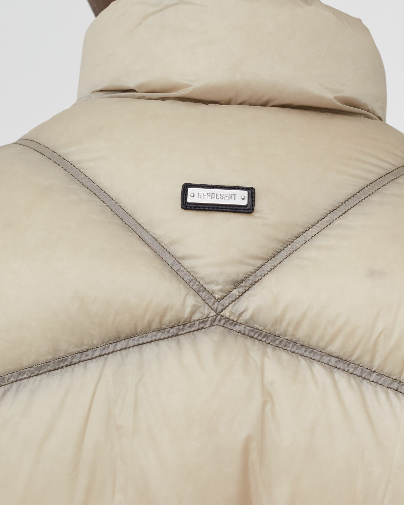 WASHED PUFFER JACKET