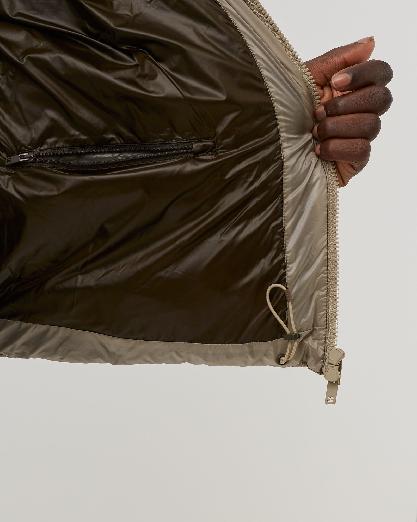 WASHED PUFFER JACKET