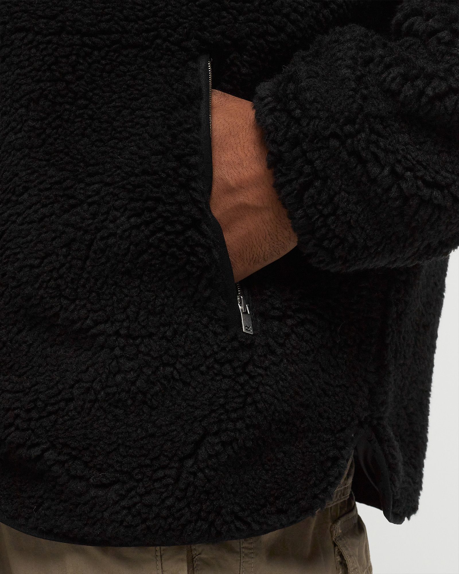 FLEECE ZIP THROUGH