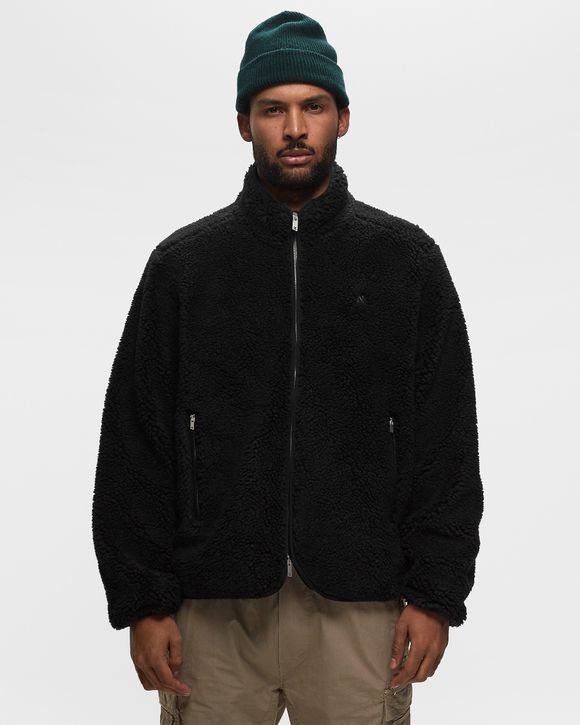 Represent FLEECE ZIP THROUGH Black - JET BLACK